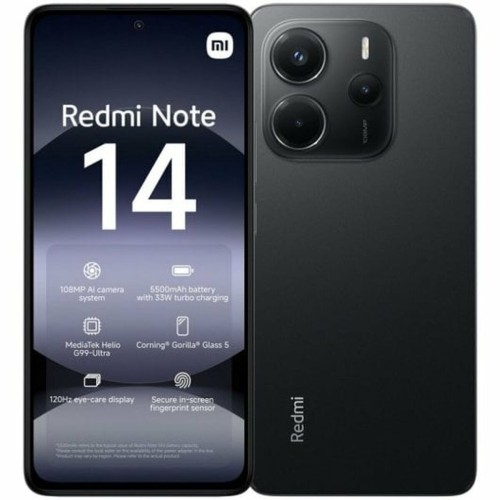 Xiaomi Redmi Note 14 NFC 5G Dual SIM (8/256GB) Midnight Black