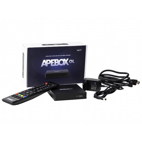 Apebox OL - 4K UHD IPTV box media streamer