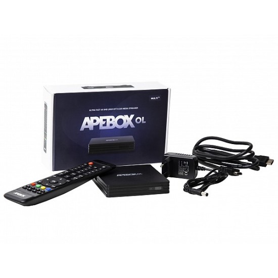 Apebox OL - 4K UHD IPTV box media streamer